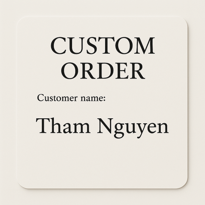 Customer Order for Tham Nguyen