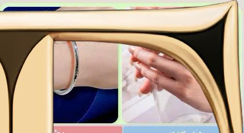 Minimalist Silver Bracelet and Ring Set – Elegant Open Cuff and Geometric Band Jewelry for Women
