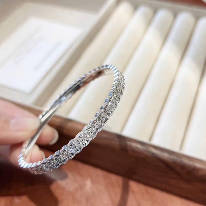 Fortune Coin Bangle Bracelet | Solid Sterling Silver Wealth-Inspired Design